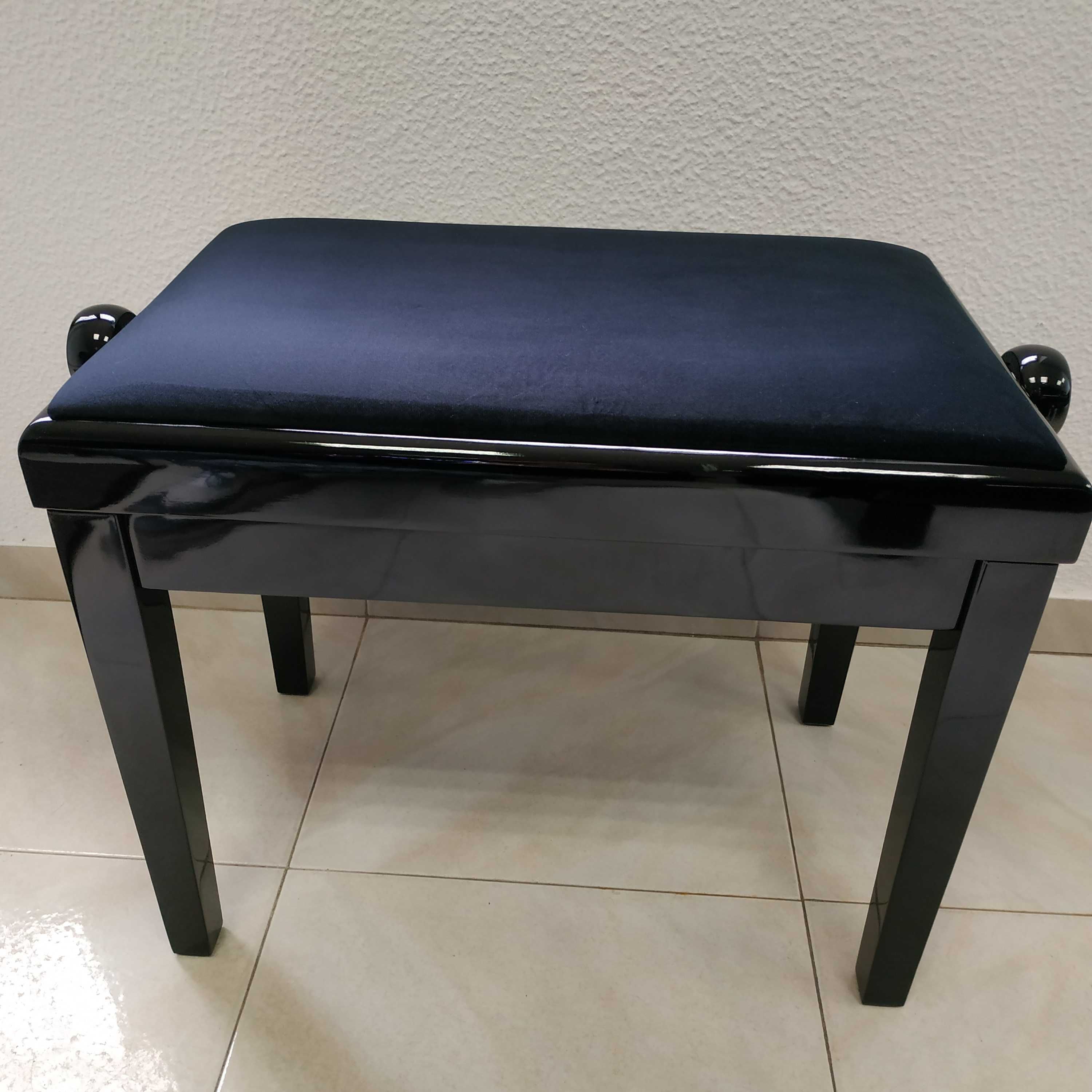 Banco de Piano Novo / Piano Stool/Bench New - 2 cores