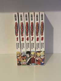 Manga Naruto Volumes ( 1-3-4-7-8-9 ) em Português