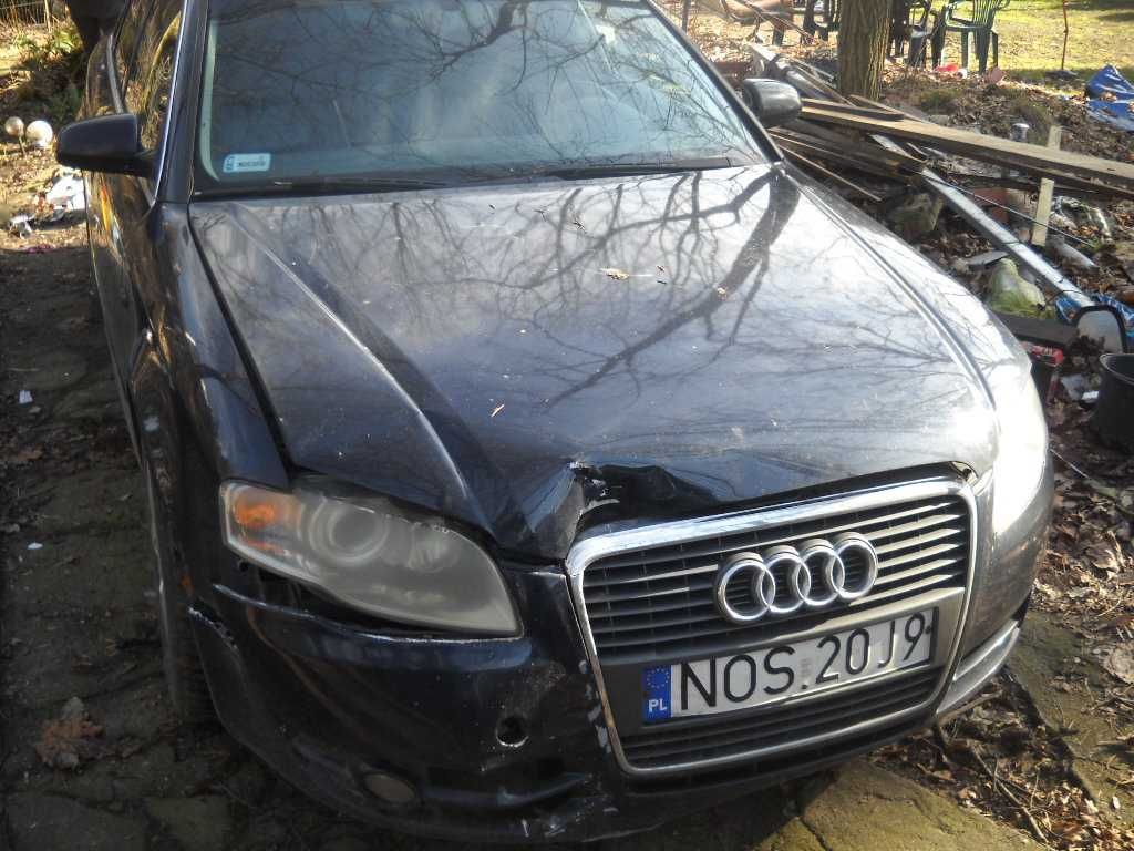 Audi A4 B7 Uszkodzone w całości na części