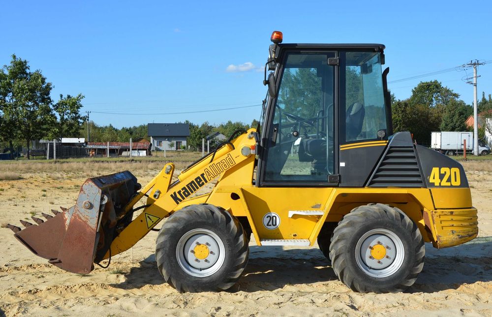 Ładowarka Kramer 420 bardzo dobry stan silnik deutz allrad 320 312