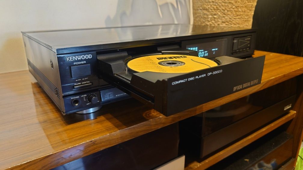 Kenwood DP3300D odtwarzacz CD, 10kg, PCM56, vintage lata 80te