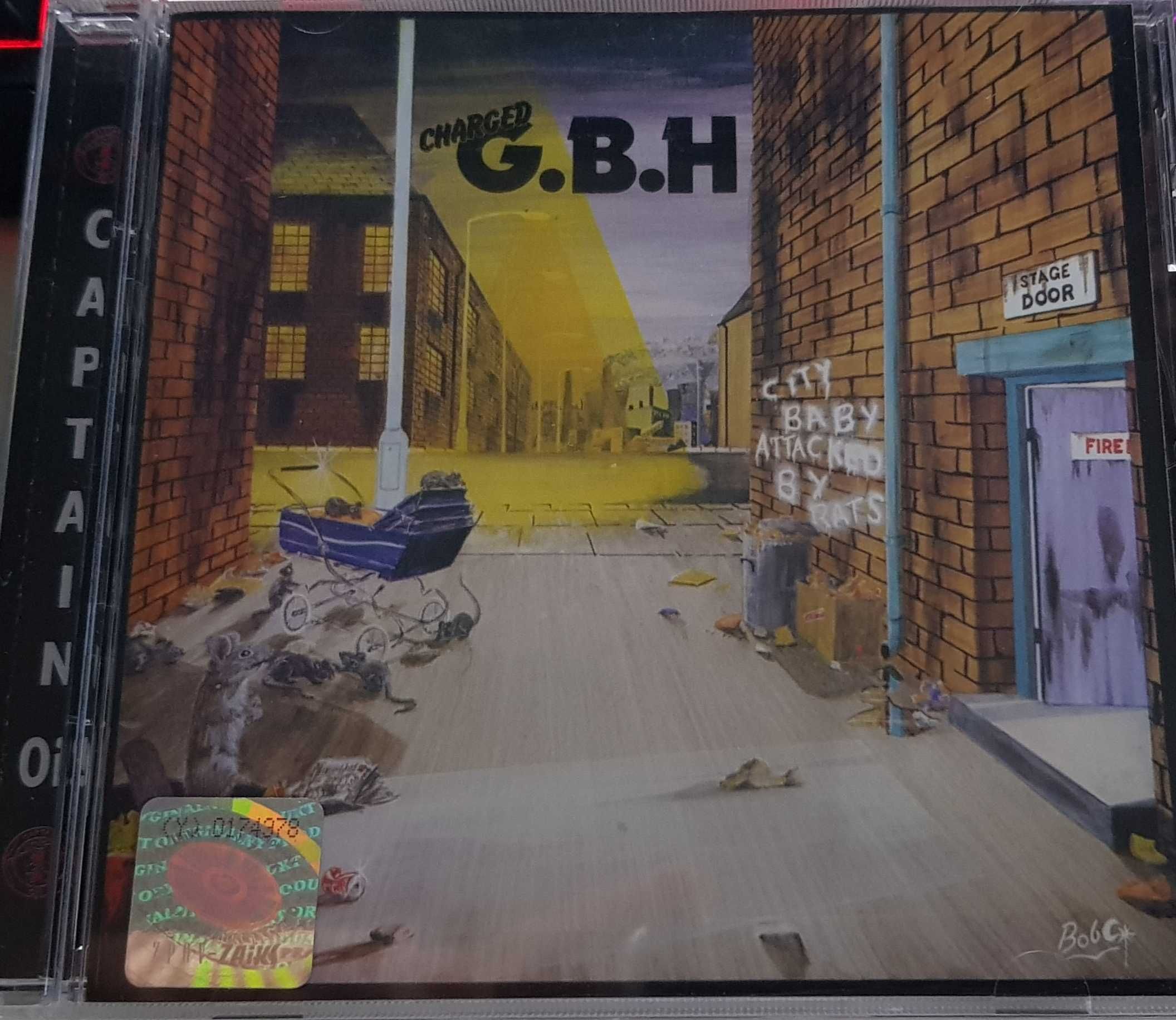 G.B.H  City Baby Attacked by Rats CD Punk Rock