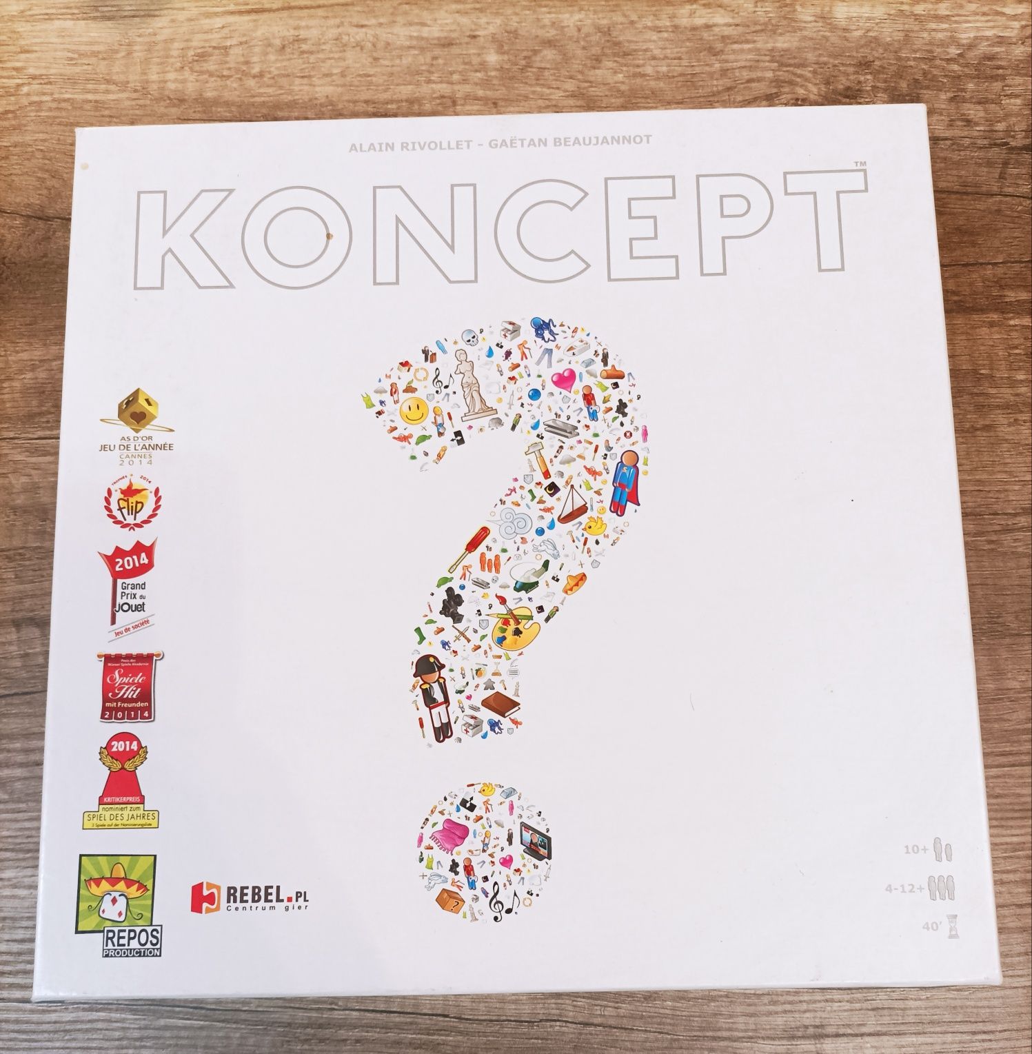 Gra towarzyska Koncept