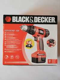 Pudełko po wkrętarce BLACK DECKER