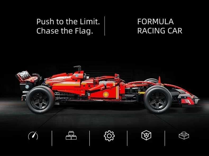 ‼️Конструктор Technic Ferrari SF-24 F1 Car (JZH-052) (1070 деталей)