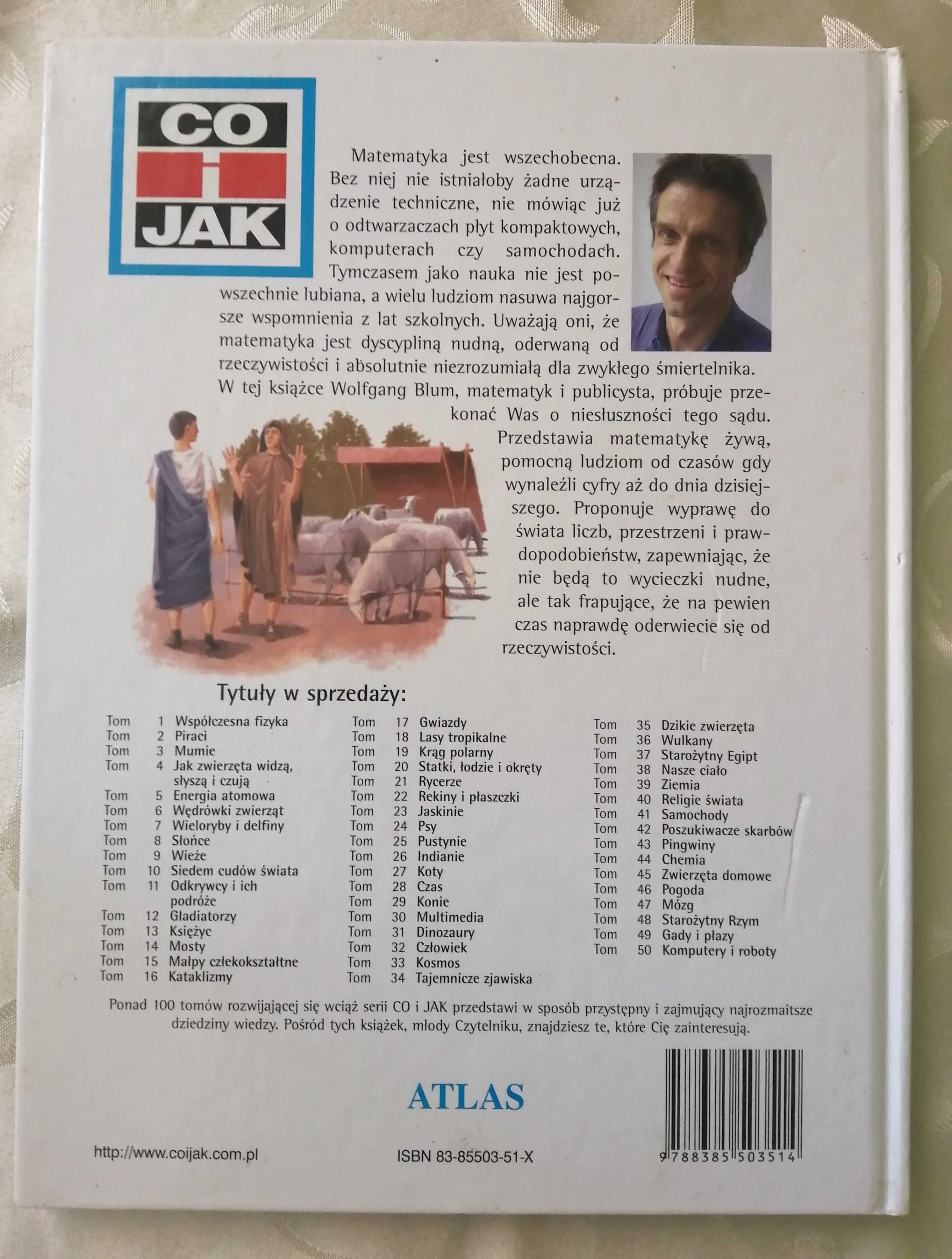2 książki-"co i jak"-matematyka i kryminalistyka