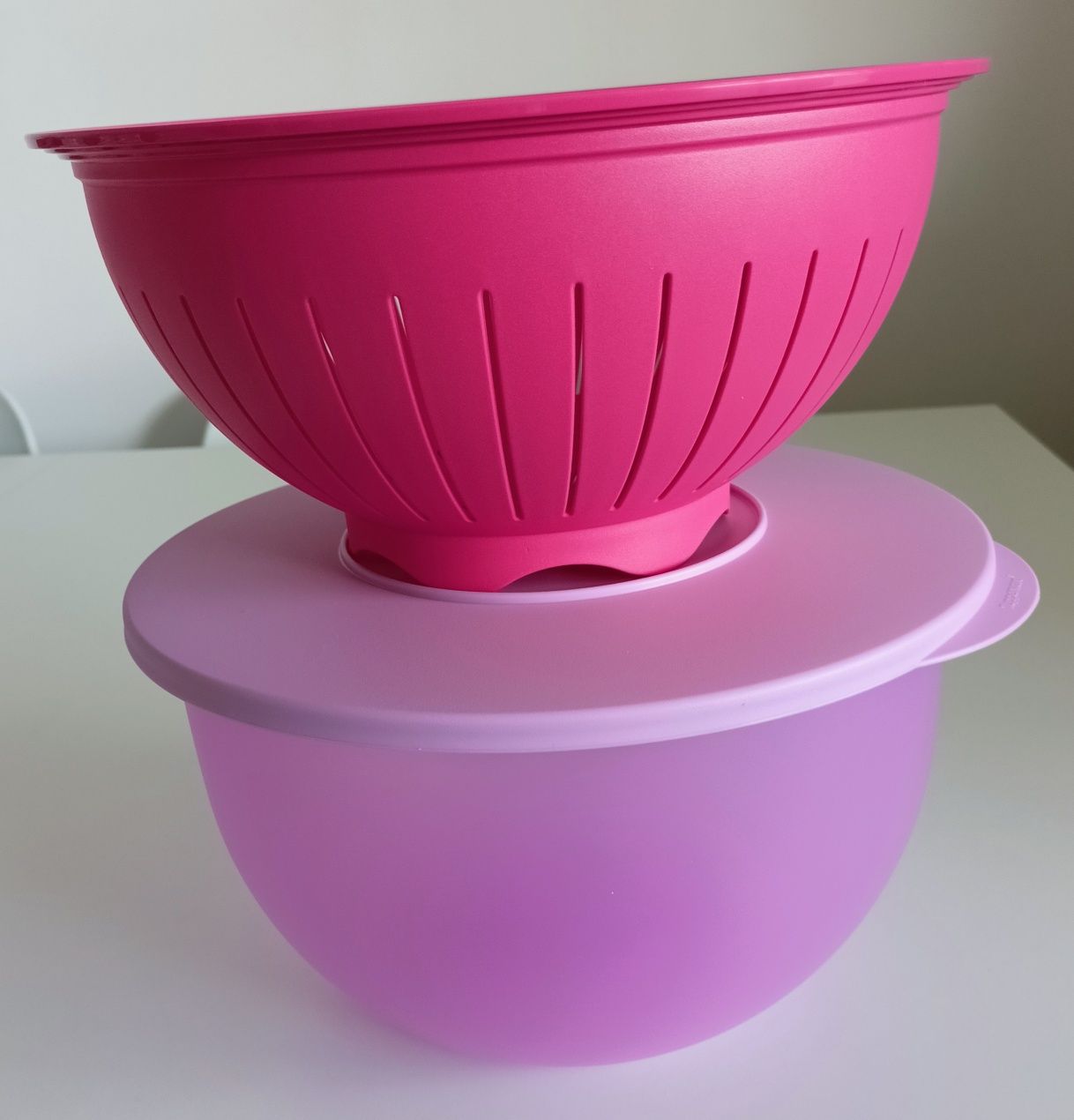 Tupperware zestaw miska plus sito Nowa Fala pojemnik