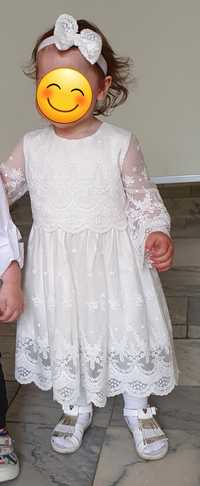 Святкове, хрестильне,  плаття- сукня на дівчинку 1- 2 роки