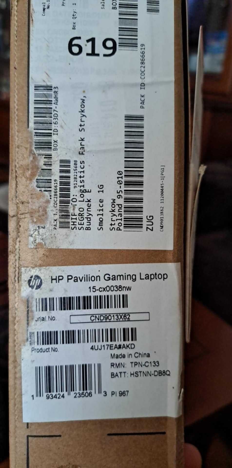Laptop HP Pavilion Gaming 15