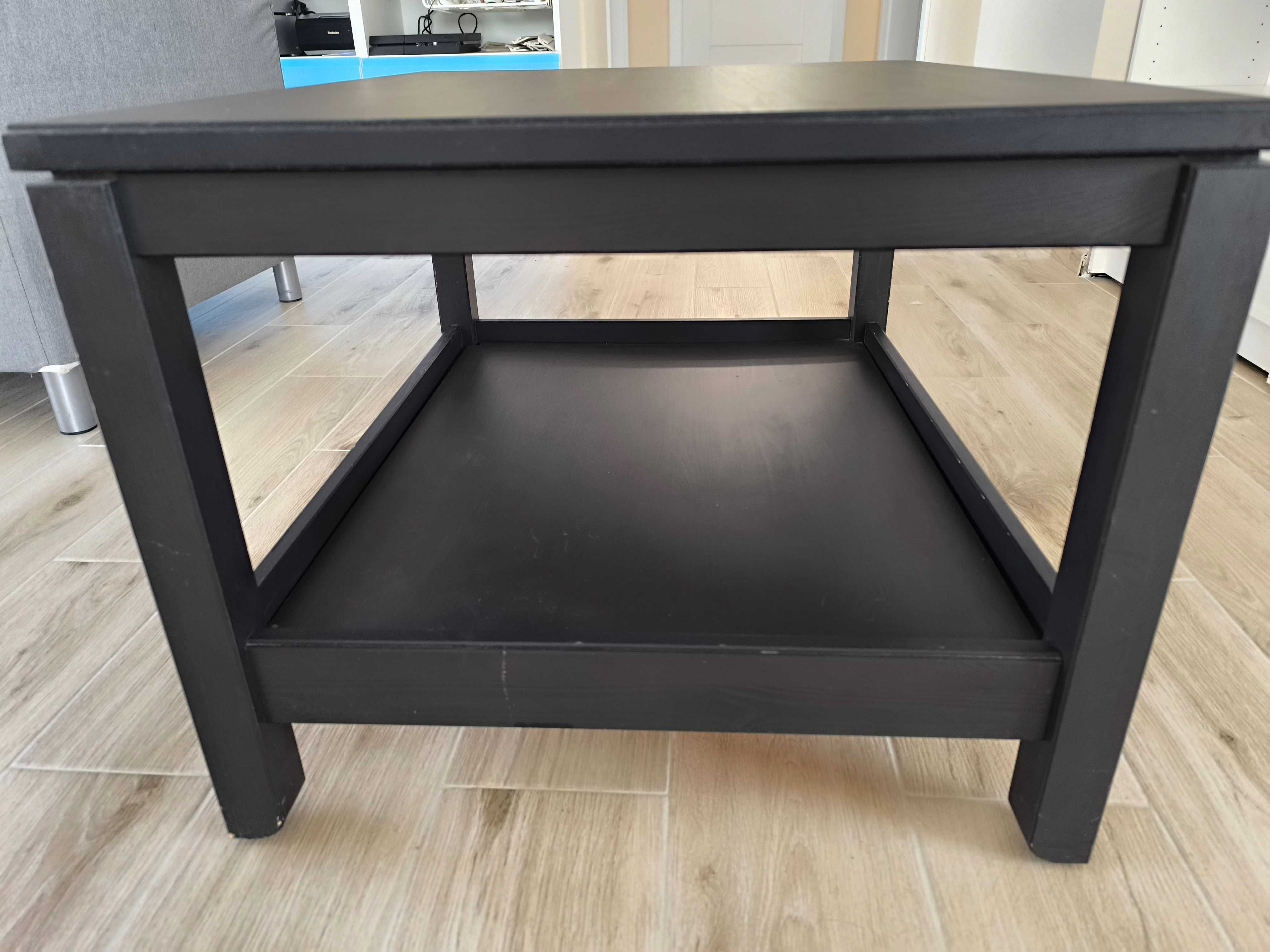 Stolik kawowy Ikea havsta czarny/ciemny brąz