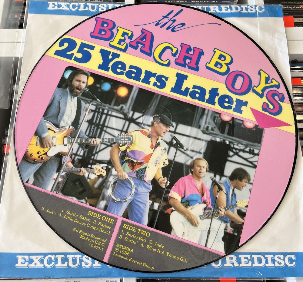 The Beach Boys - Surfin’ Safari (Picture Disc Vinyl, NM, 1986, EU)