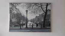 Duży obraz "Amsterdam" z Ikea 140x100 cm.