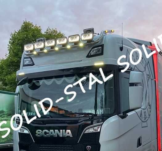 Orurowanie Malowane proszkowo Scania R / S Nowy Model Stal nierdzewna