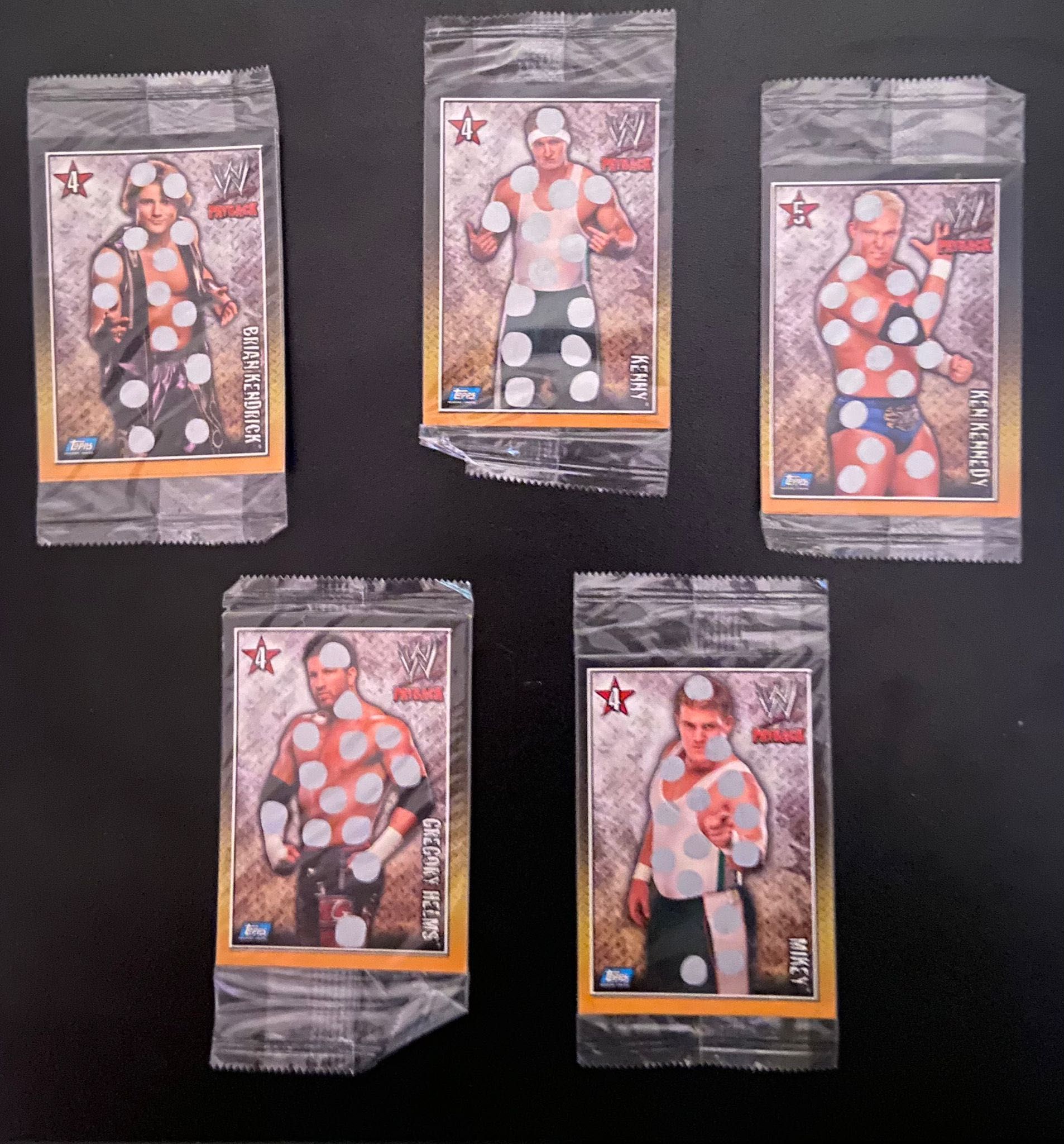 Vendo coleção de packs de cartas body blow WWE Payback (59 packs)