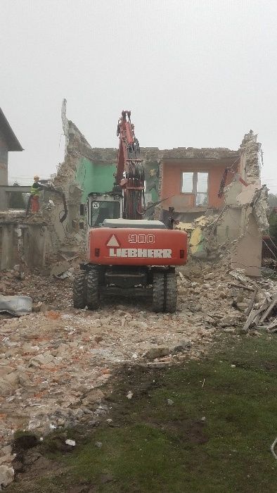 ROZBIÓRKI wyburzenia slask okolice Transport wykopy,wywrotka 8x4