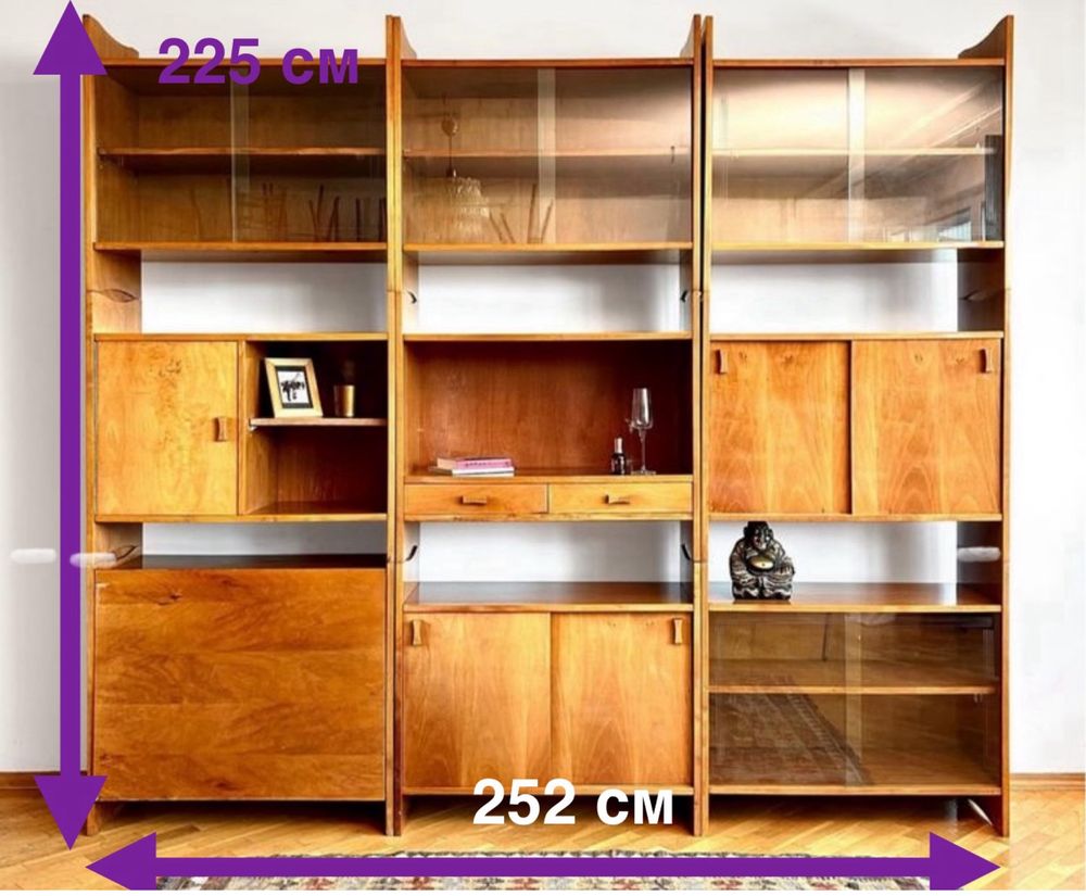 Винтажная модульная система хранения mid century
