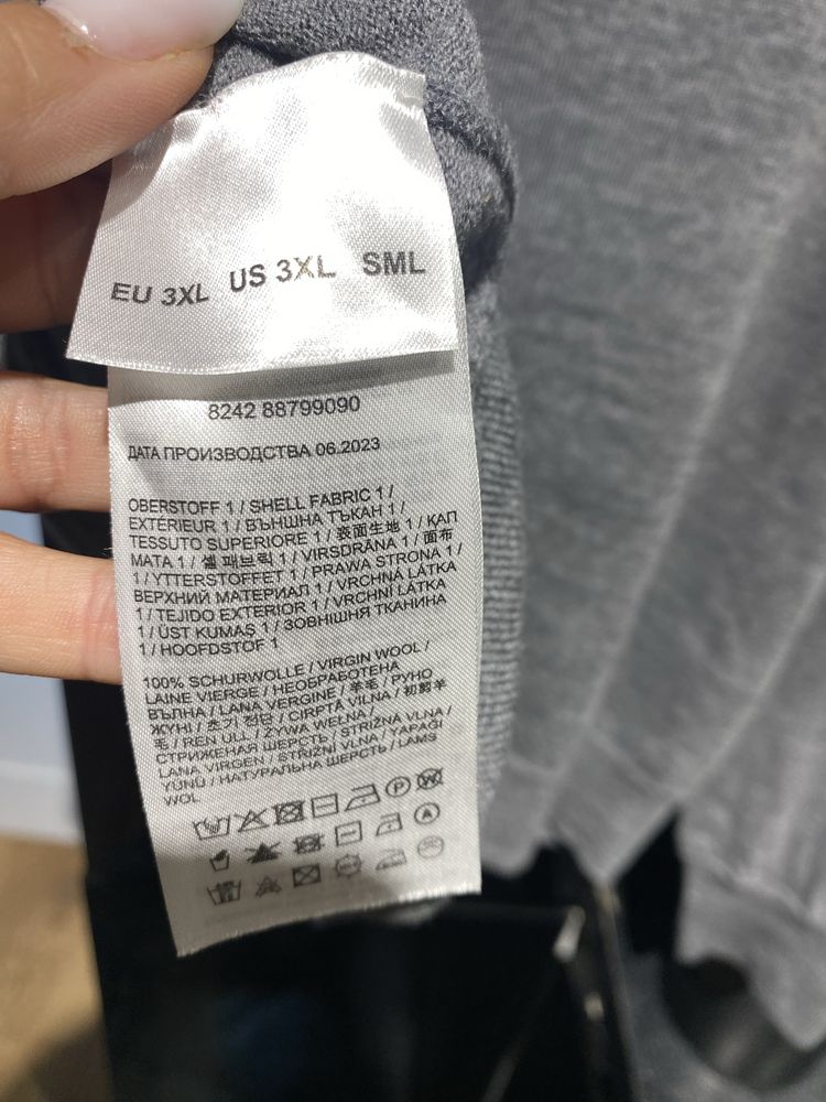 Sweter wełna 100% Bogner