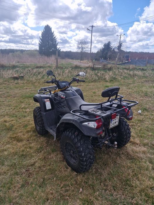 Quad 4x4 Kymco mxu 500 irs zarejestrowany opłacony