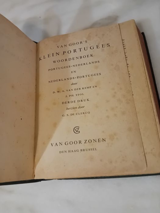 Dicionário Antigo Holandês Português