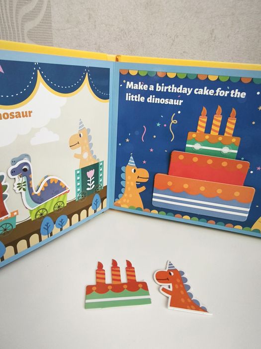 Книга на липучках. Монтесорі. Розвивашки