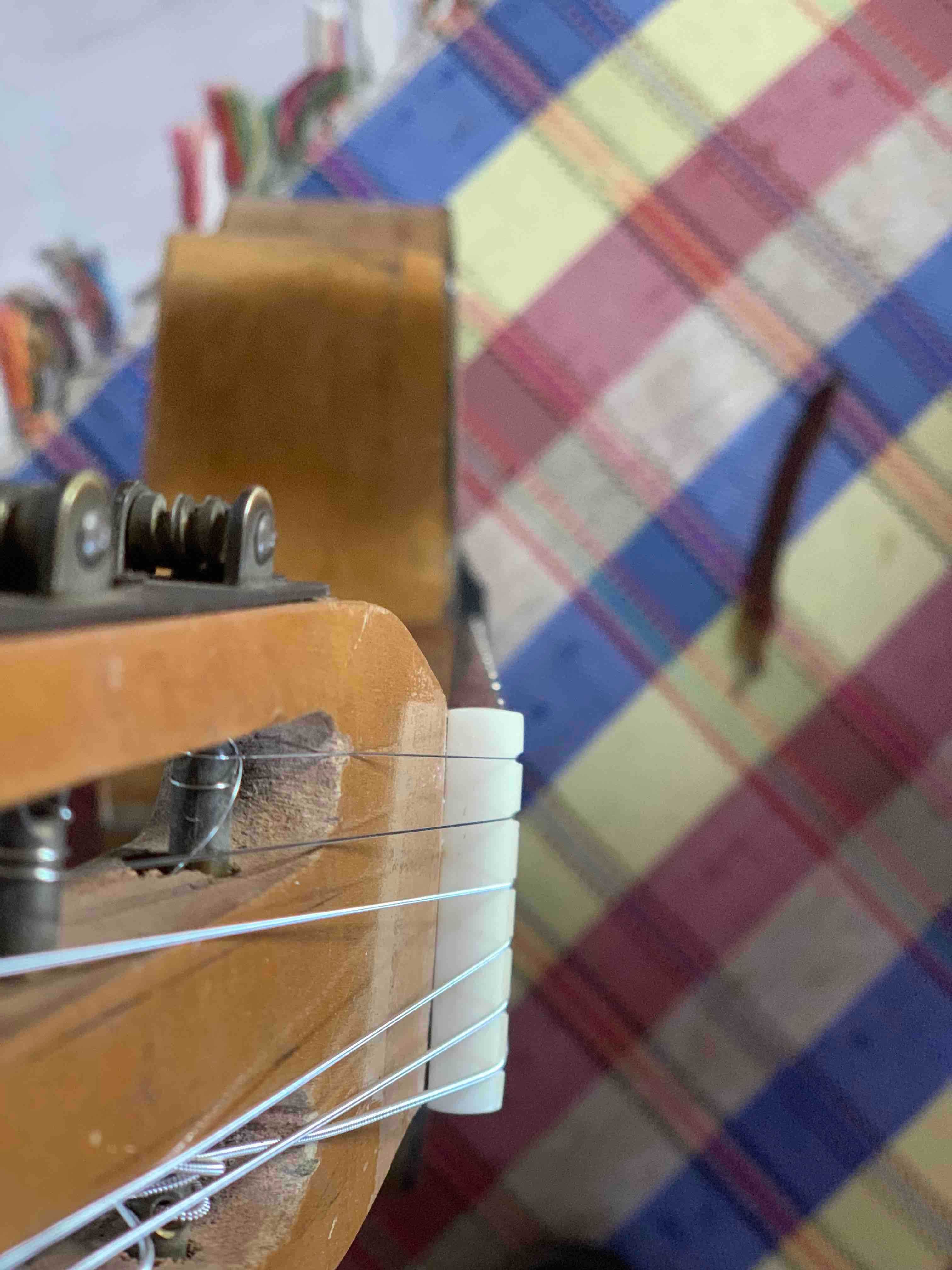 Guitarra acustica Gipsy jazz Di mauro anos 50 grande boca