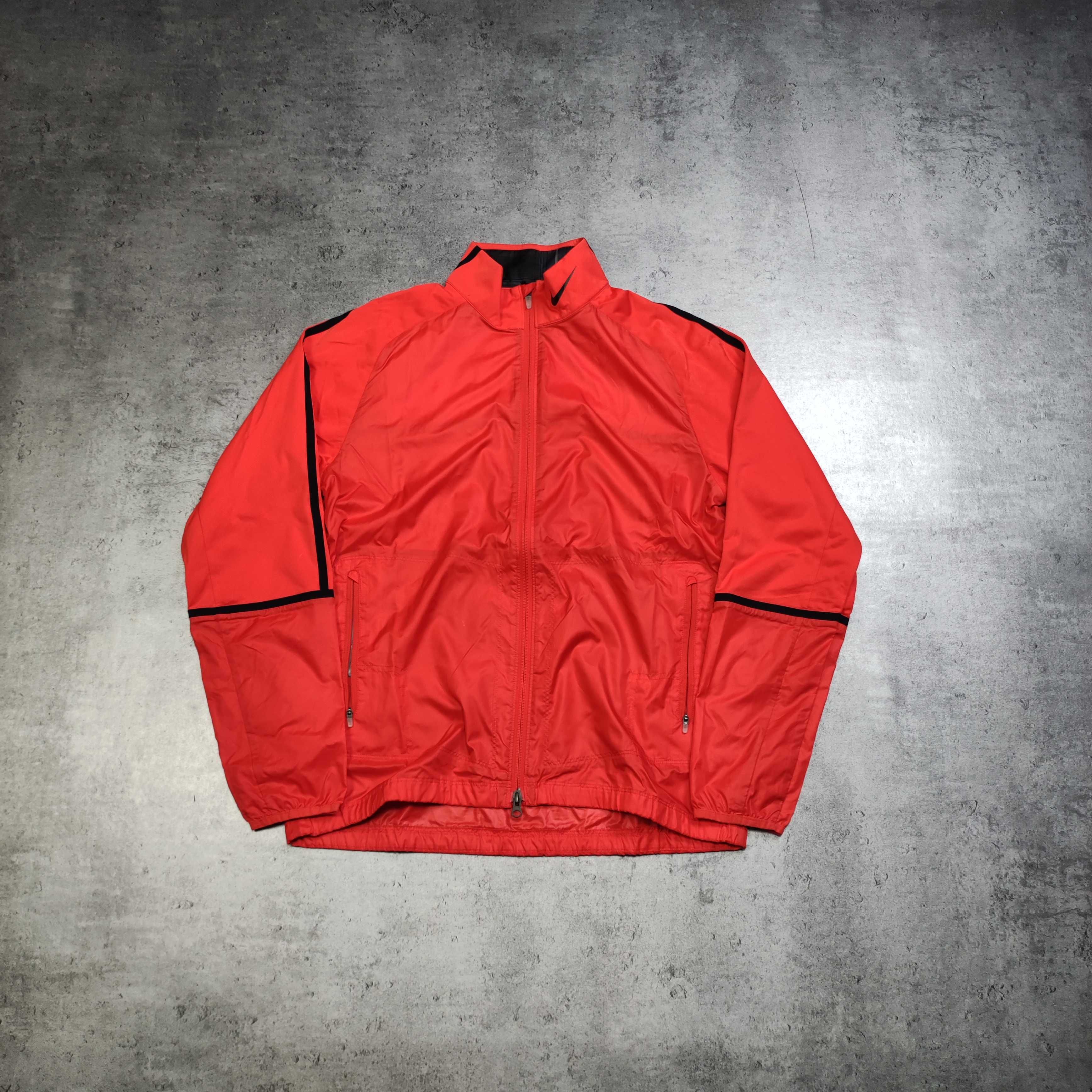 MĘSKA Lekka Sportowa Wiatrówka Kurtka Rozpinana Dri-Fit Running Nike