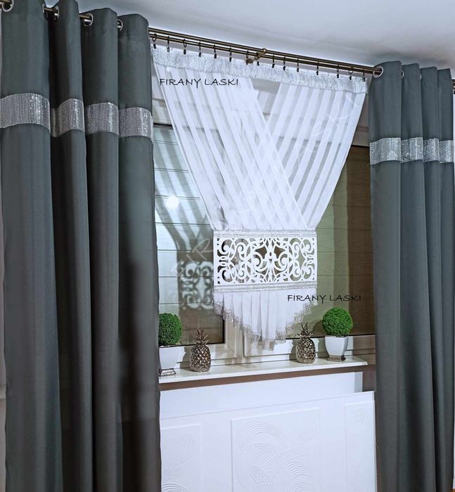 Panel 120x160 Ażur Ekran Firany do pokoju salonu