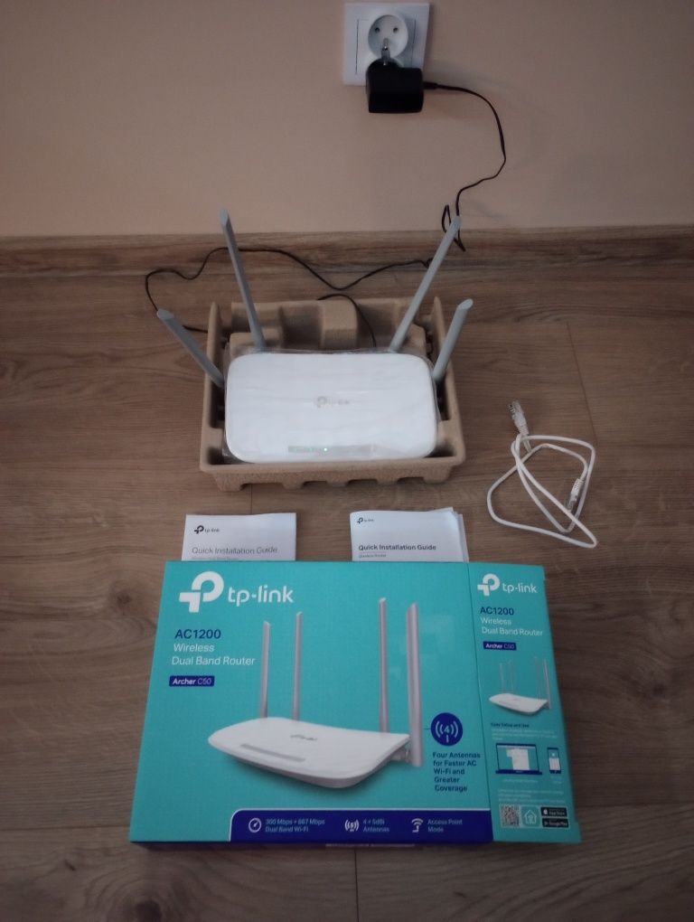 Router wifi TP link (jak nowy)