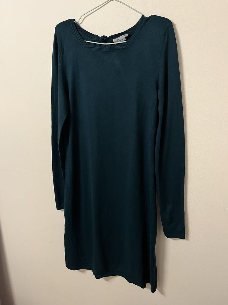 Ciemno zielona sukienka Blue Motion  rozmiar M