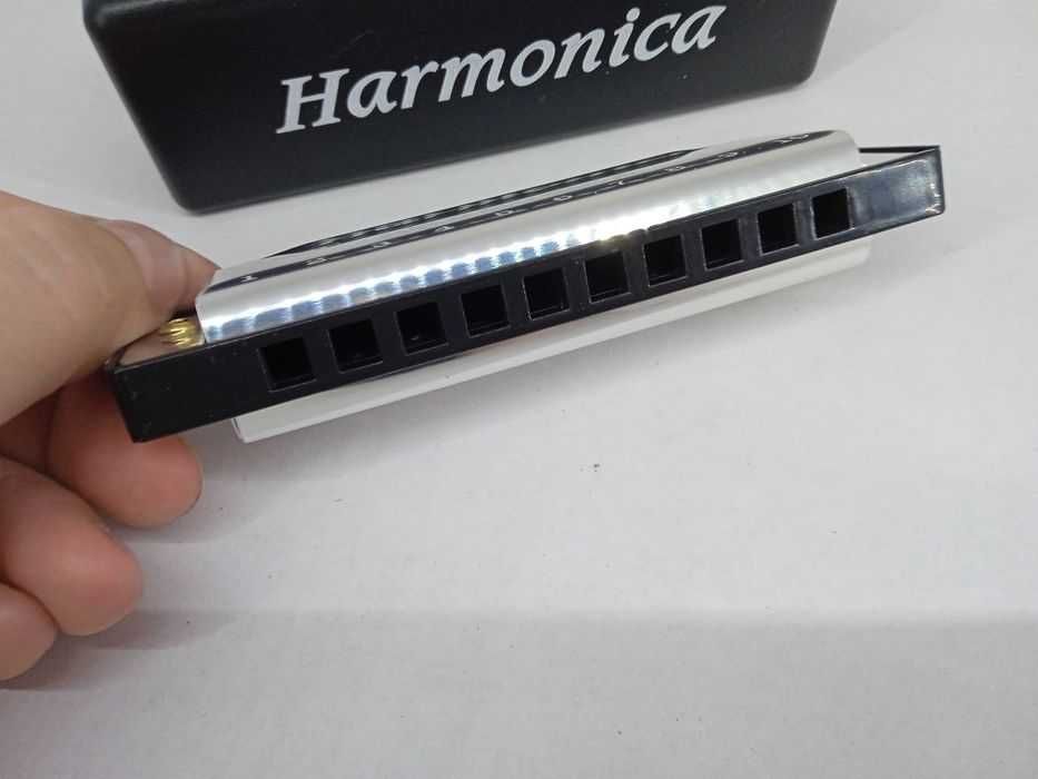 НАЧИНАЮЩИЙ? Губная гармоника блюзовая Harmonica DMTS на 10 отверстий