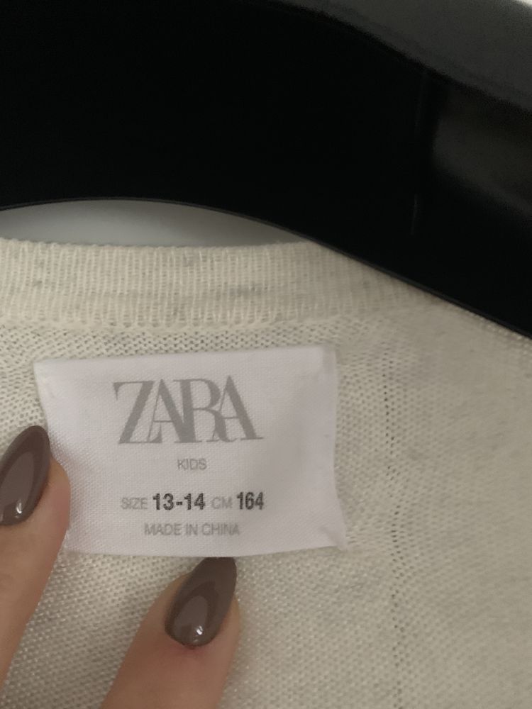 Kardigan sweter długi ZARA 164