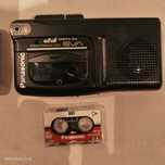 Panasonic vintage Mini gravador
