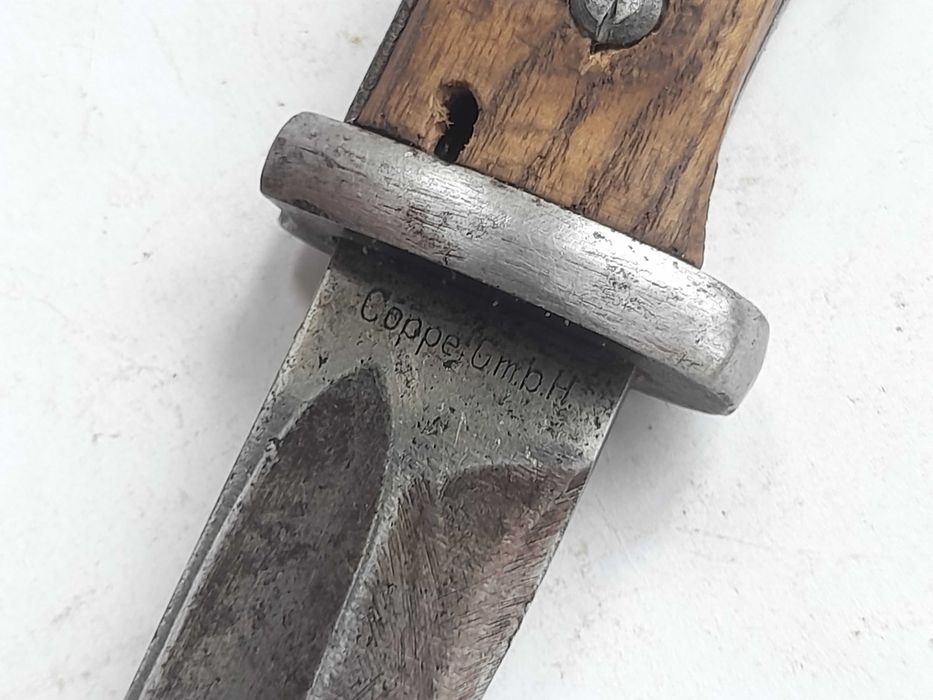 Stary bagnet Mauser Niemcy Coppel GmbH (bez pochwy)