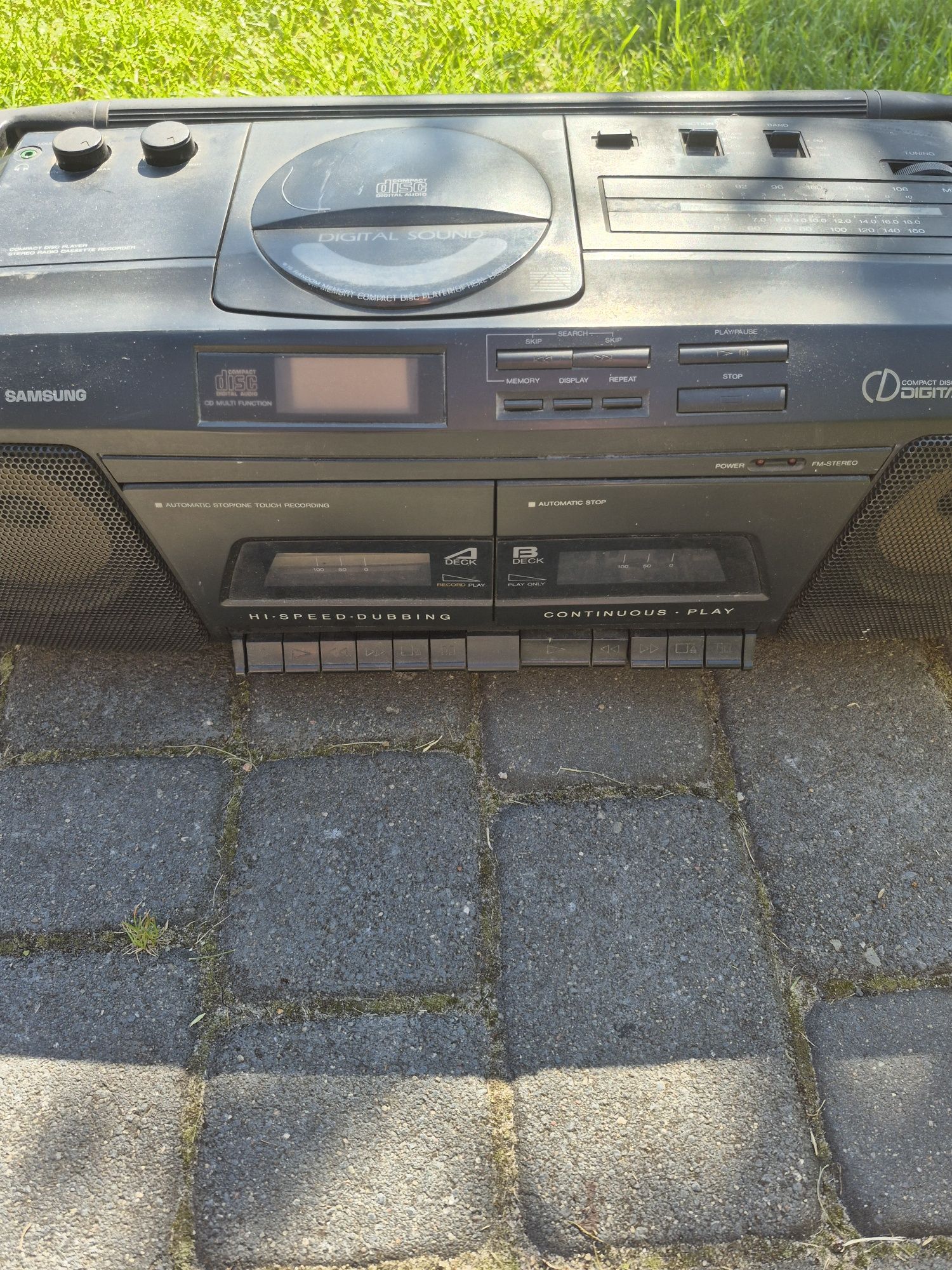 Radiomagnetofon samsung radio sprawne