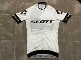 Camisola de ciclismo Scott RC Branca