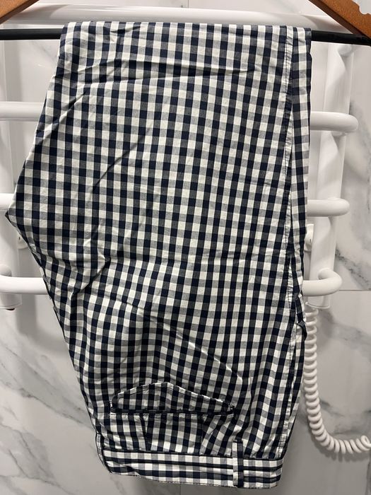 Чоловічі штани в клітинку