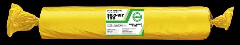 Folia pryzmowa kiszonkarska 8x33 100mikr PLUS czarno-biała SILO-VIT