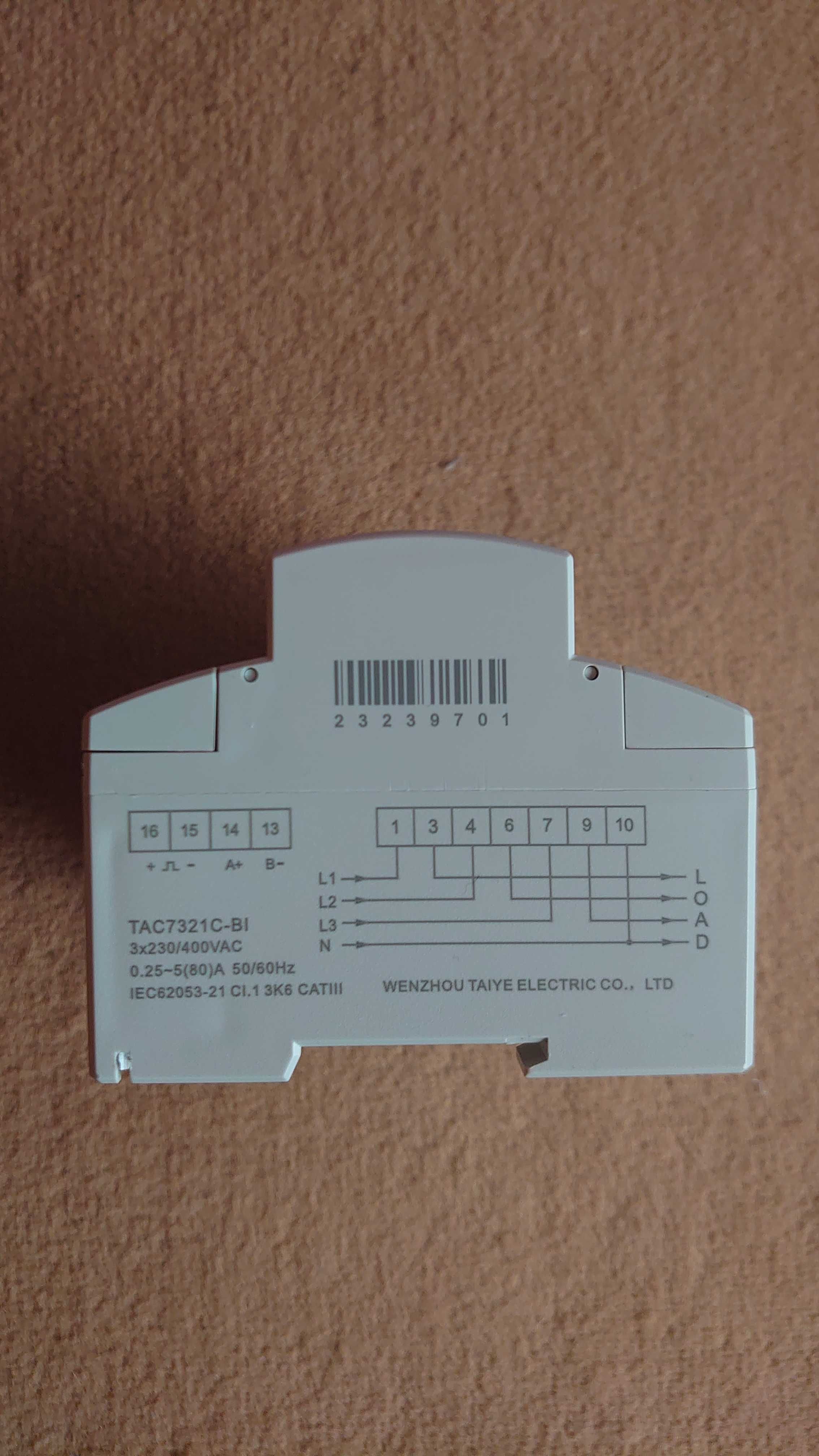 dwukierunkowy trójfazowy licznik prądu wifi TUYA 80 A multi taryfy