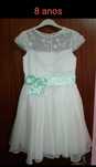 Vestido de cerimónia de menina