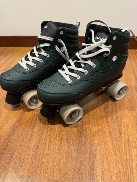 Patins 4 rodas Oxelo (adulto) (como novos)