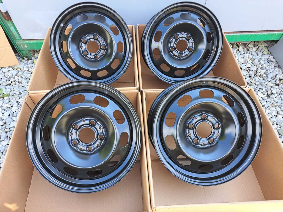 felgi stalowe 16 5x112 BMW 7J ET52 Seria 2 i 1 oryginalne NOWE.