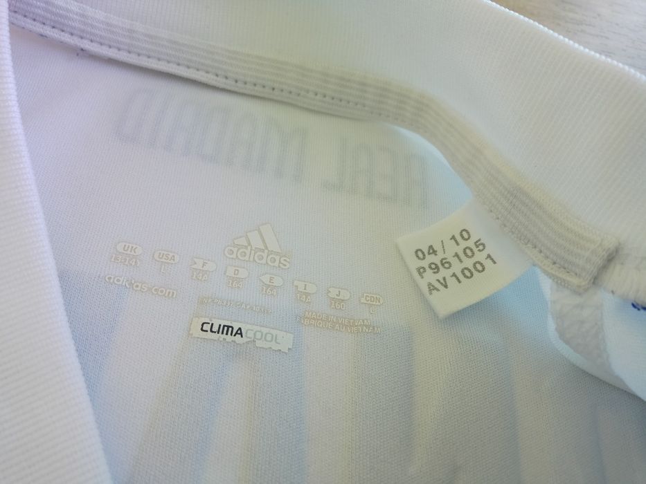 Real Madryt 2010/11 home Cristiano Ronaldo koszulka piłkarska Adidas