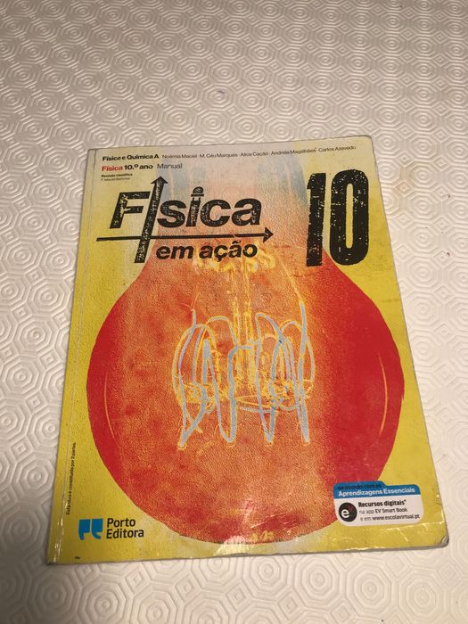 Vendo livro escolar de física 10 ano