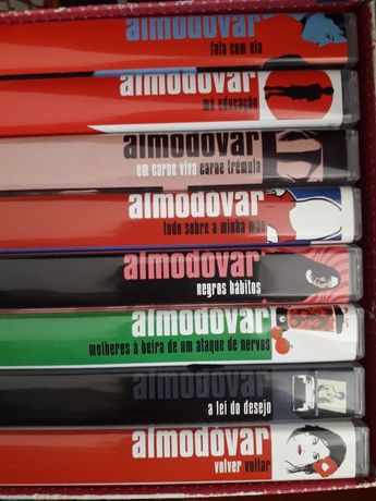 Coleção de 8 filmes de Pedro Almodóvar