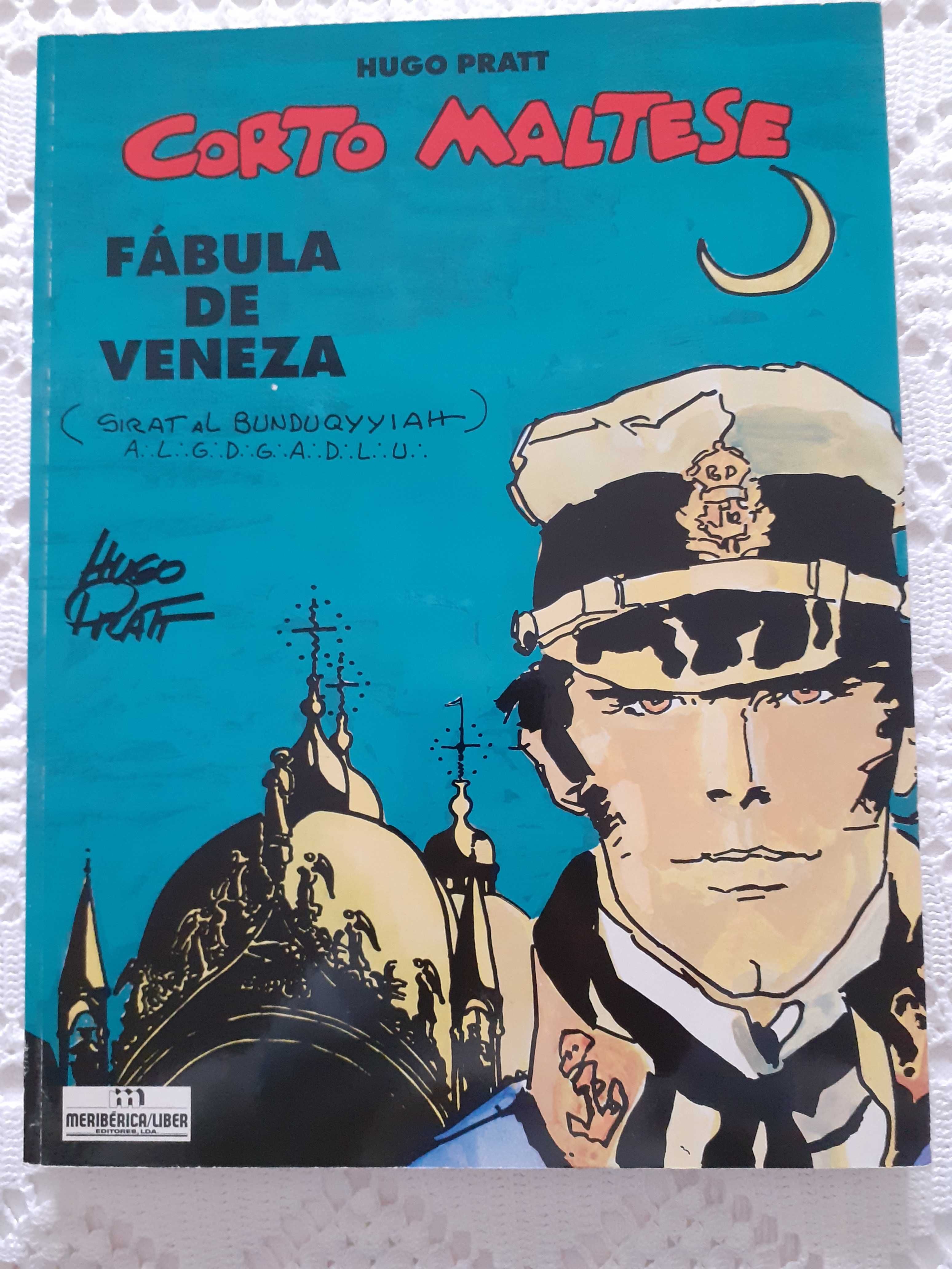 livro do Corto Maltese - Hugo Pratt