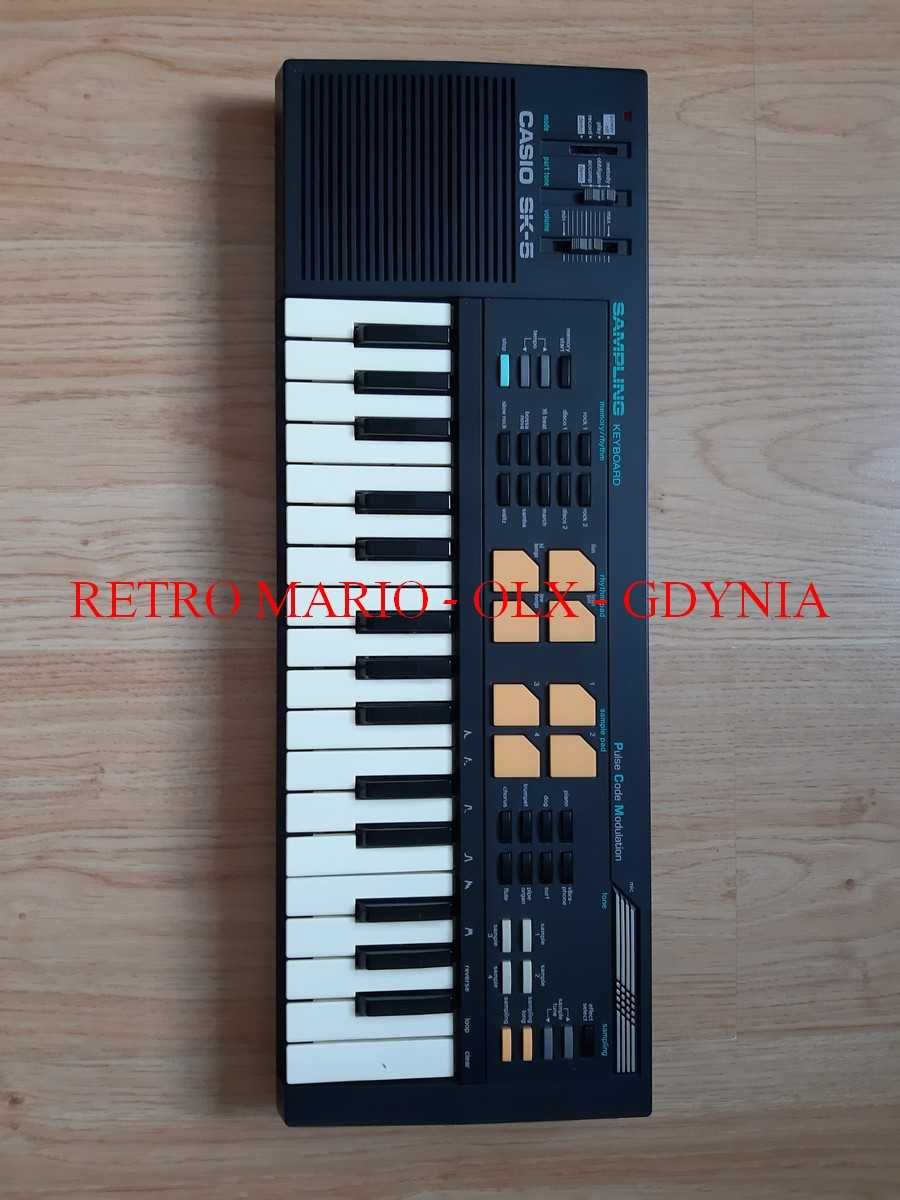 Casio SK-5 (Japan-1987) - Portable Sampler Sampling Keyboard