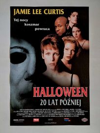 Plakat filmowy oryginalny - Halloween 20 lat później