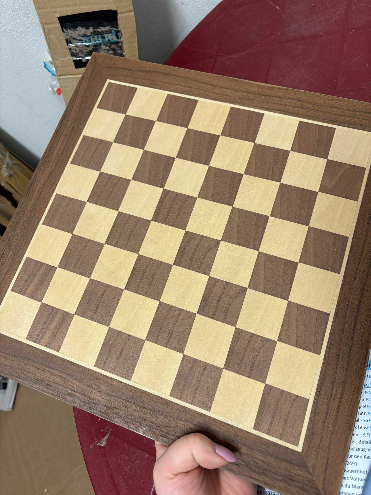 Szachownica drewniana, do gry w szachy