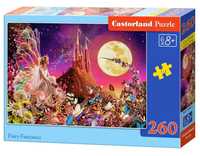 Puzzle 260 Fairy Fantasies wróżki motylki zamek