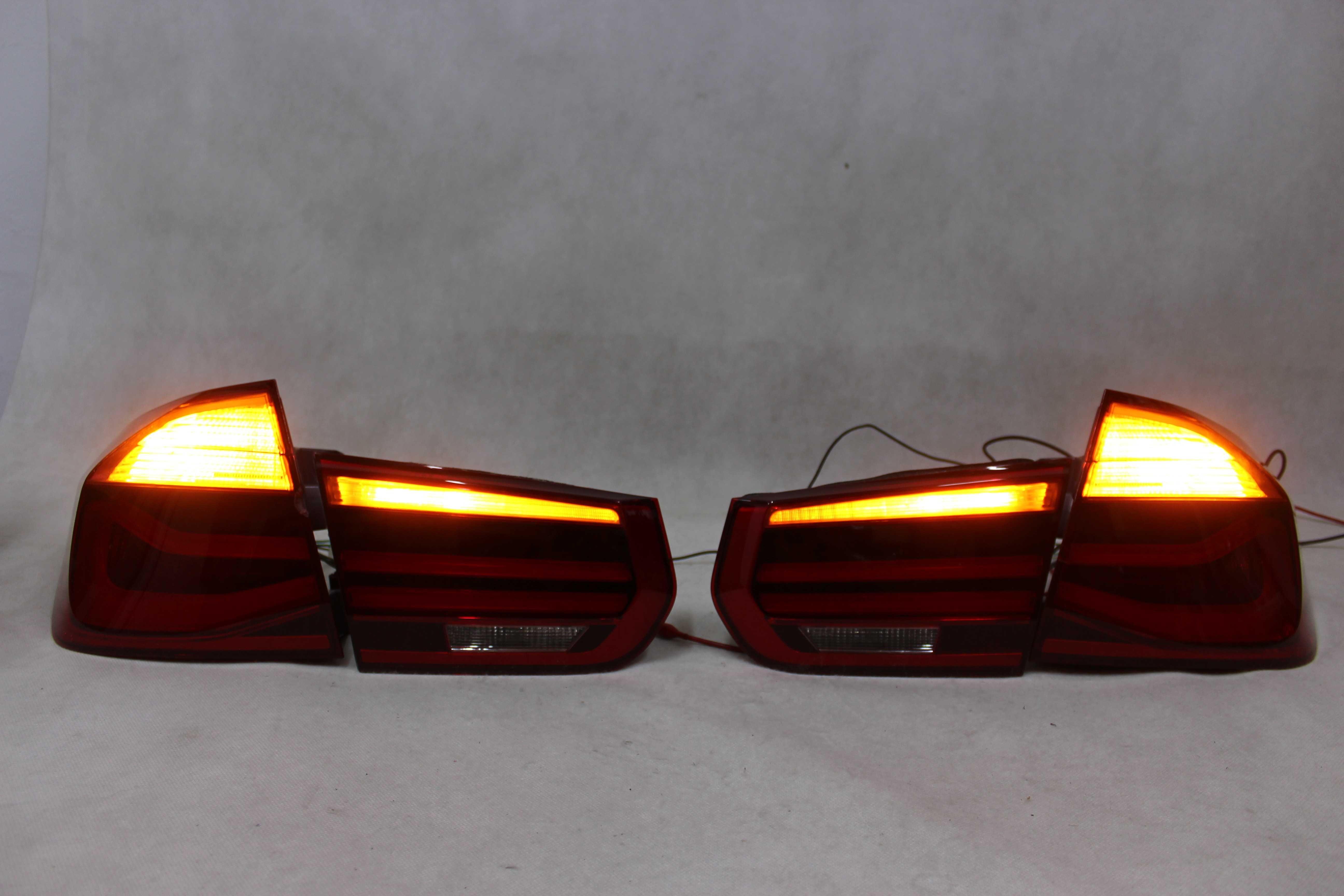 Lampy światła tył tylne BMW F30 11-15 LED BAR NEON TUNING RED NOWE!